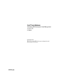Administering JDBC Data Sources for Oracle Weblogic Server 12C (12.2.1.2.0) E77969-03