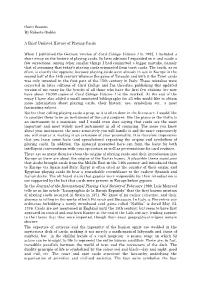 Genii Session 2007-12 Brief Updated History Of