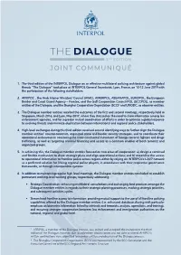 The Dialogue 3Rd Edition Joint Communiqué