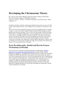 Developing the Chromosome Theory