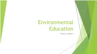 Environmental Literacy