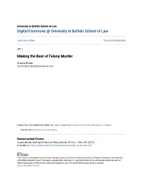 Making the Best of Felony Murder