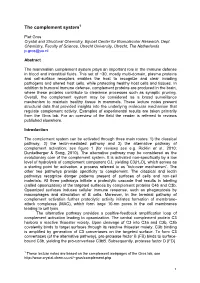 The Complement System1