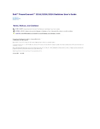 Dell Powerconnect 2216 Switch User's Guide