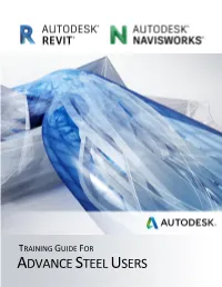 Revit and Navisworks User Guide for Advance Steel Users