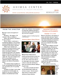 Ahimsa Center Nonviolence in Thought and Action 2010 Newsletter