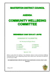 Connecting Communities Wairarapa Against Its Key Performance Indicators (See Attachment 1)