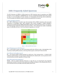 Iser: Frequently Asked Questions
