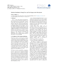 Martian Groundwaters Though Time and Their Impact on the Mars System