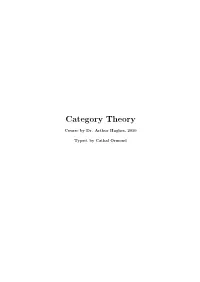 Category Theory