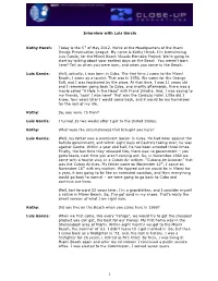 Garcia, Luis Transcript