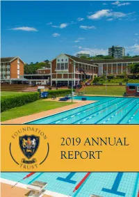 2019 Annual Report Contents