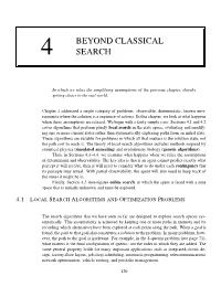 4 Beyond Classical Search