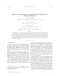 Charges on Graupel and Snow Crystals and the Electrical Structure of Winter Thunderstorms