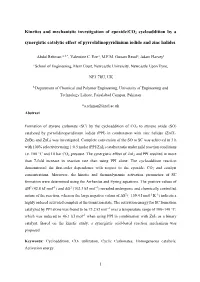 Kinetics and Mechanistic Investigation of Epoxide/CO2 Cycloaddition by a Synergistic Catalytic Effect of Pyrrolidinopyridinium Iodide and Zinc Halides