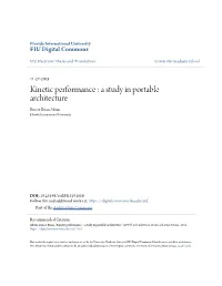 A Study in Portable Architecture Ernest Brian Abuin Florida International University