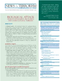 Communicating in a Crisis: Biological Attack