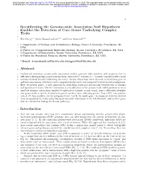Recalibrating the Genome-Wide Association Null Hypothesis