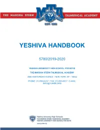 Student Handbook