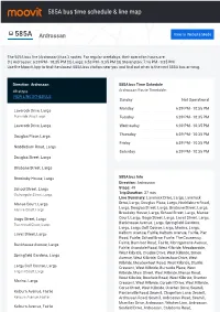 585A Bus Time Schedule & Line Route