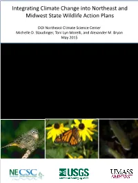 Integrating Climate Change Into Northeast and Midwest State Wildlife Action Plans