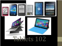 Ereaders & Tablets