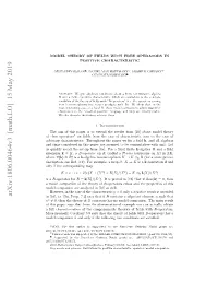 Model Theory of Fields with Free Operators in Positive Characteristic