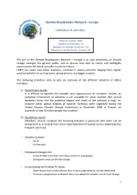 CBN-E Activities NEW