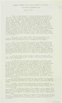 Excerpt of Speech of Hon. Samuel Dickstein, of Net York