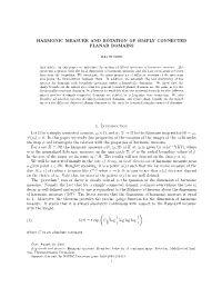 Harmonic Measure and Rotation of Simply Connected Planar Domains