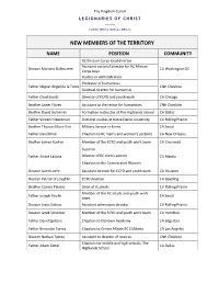 New Members of the Territory