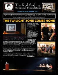 Newsletter Summer 2017