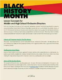 Orchestra Lessons