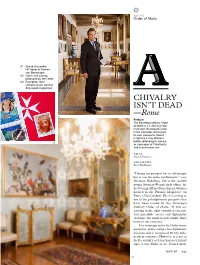 Chivalry Isn't DEAD —Rome