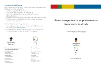 From Recognition to Empowerment –