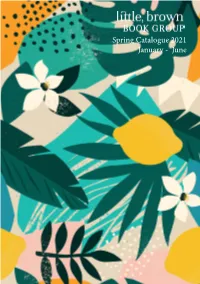 Spring Catalogue 2021 January - June