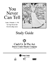 You Never Can Tell