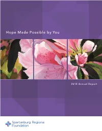 Hope Made Possible by You