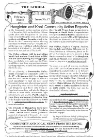 Hangleton and Knoll Community Action Reports