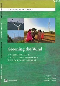 Managing the Social Impacts of Wind Power