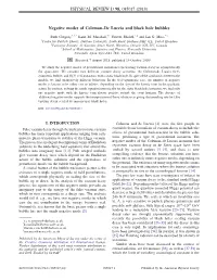 Negative Modes of Coleman–De Luccia and Black Hole Bubbles
