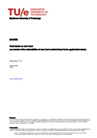 Eindhoven University of Technology MASTER Fault Attacks on Java