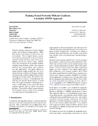 Training Neural Networks Without Gradients: a Scalable ADMM Approach