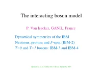 The Interacting Boson Model