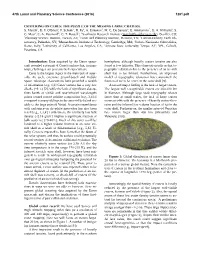The Puzzle of the Missing Large Craters. S