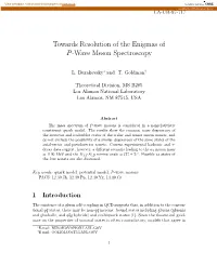 Towards Resolution of the Enigmas of P-Wave Meson Spectroscopy