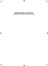 Authenticity: How to Get There? Christian Scheidemann