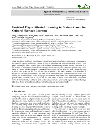 Enriched Player Situated Learning in ... -.:: Natural Sciences Publishing