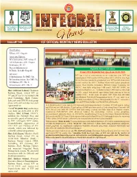 ICF-Integral News Feb 2018 Issue 1402