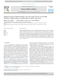 Change Detection of Bunaken Island Coral Reefs Using 15Years of Very